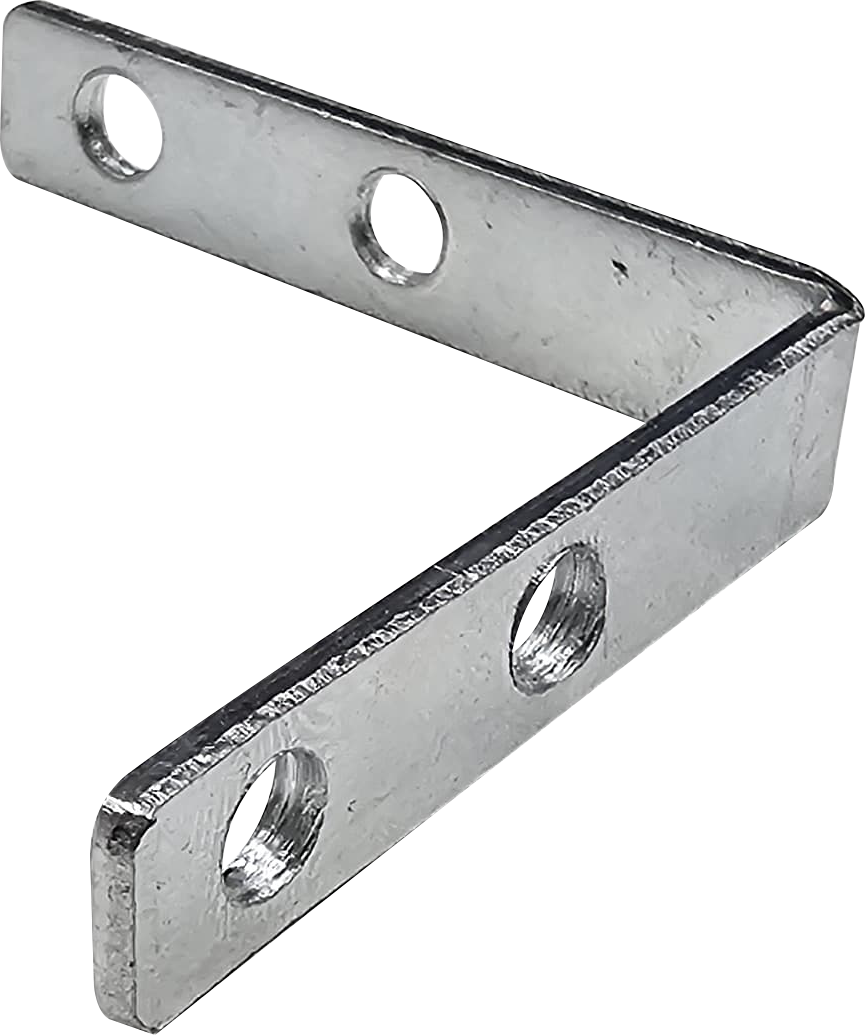 L Connector AX-PSP100/F1 Aluminium L Connector for P-SP100 Snap Frames, Zinc Alloy, Ideal for Large Format Frames, Fine Anodized Surface Treatment